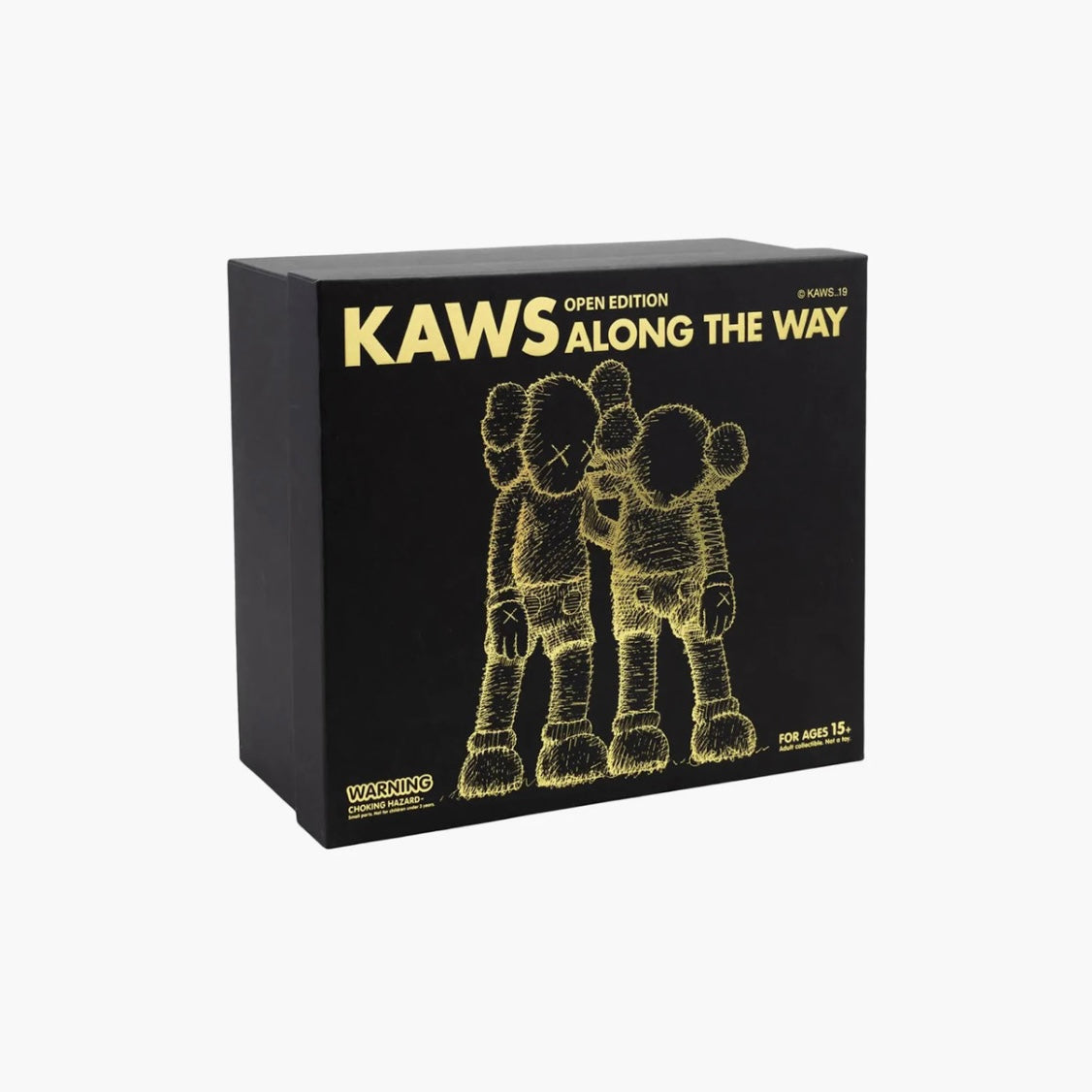 Kaws Along The Way Vinyl Figure Black