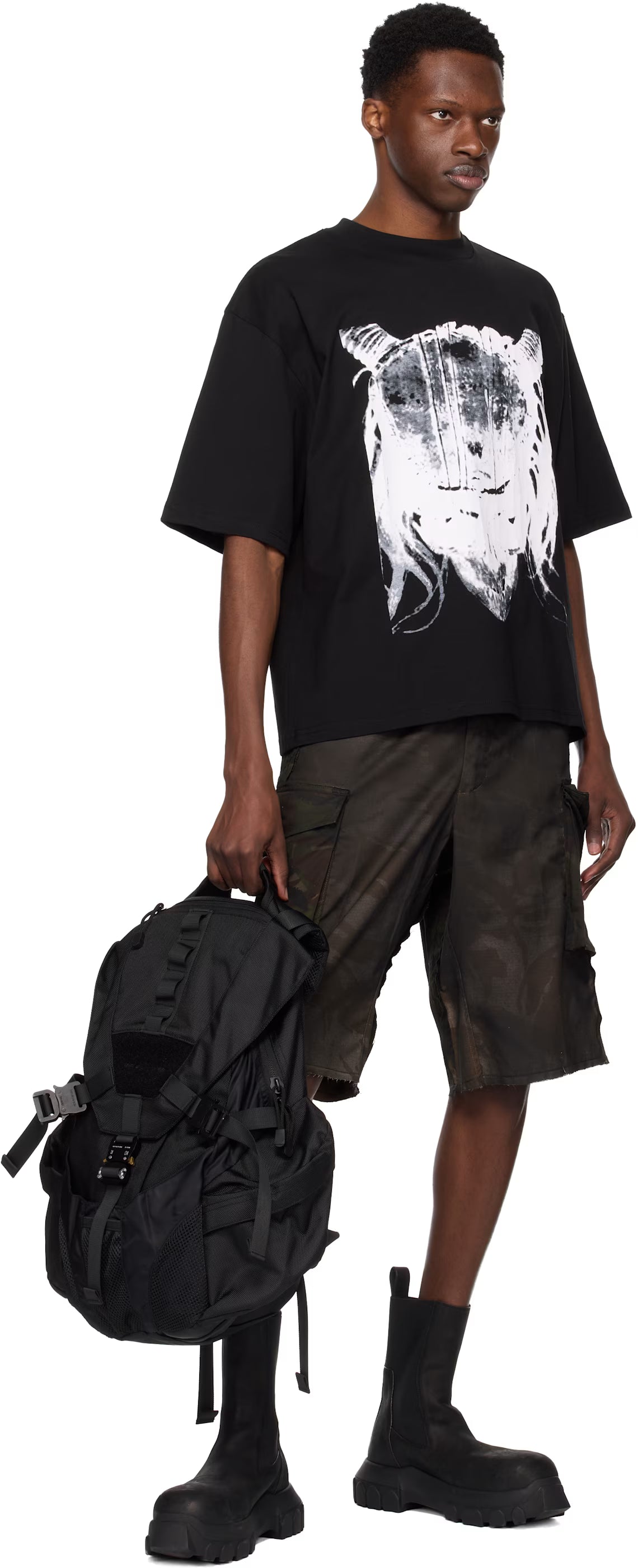 1017 ALYX 9SM Black Medium Military Backpack