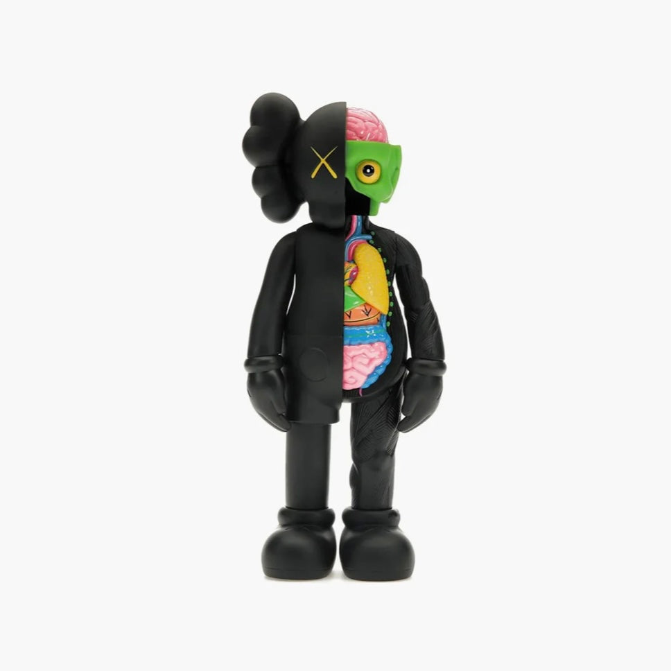 Kaws Companion Flayed Open Edition Vinyl Figure Black
