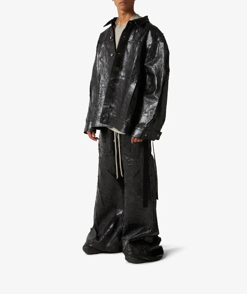 Rick Owens Jumbo Worker Jacket - Black DRKSHDW