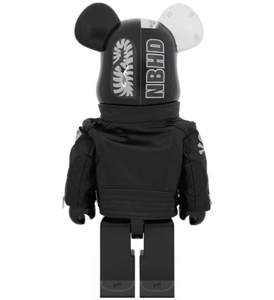 Bearbrick x A Bathing Ape x Neighborhood 1000%