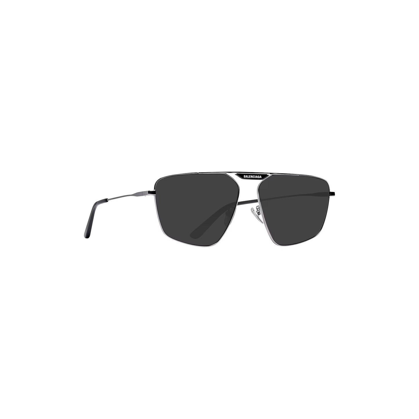 Balenciaga Tag 2.0 Navigator Sunglasses in Black