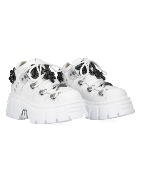 New Rock Boot M-106NFL-C6 White