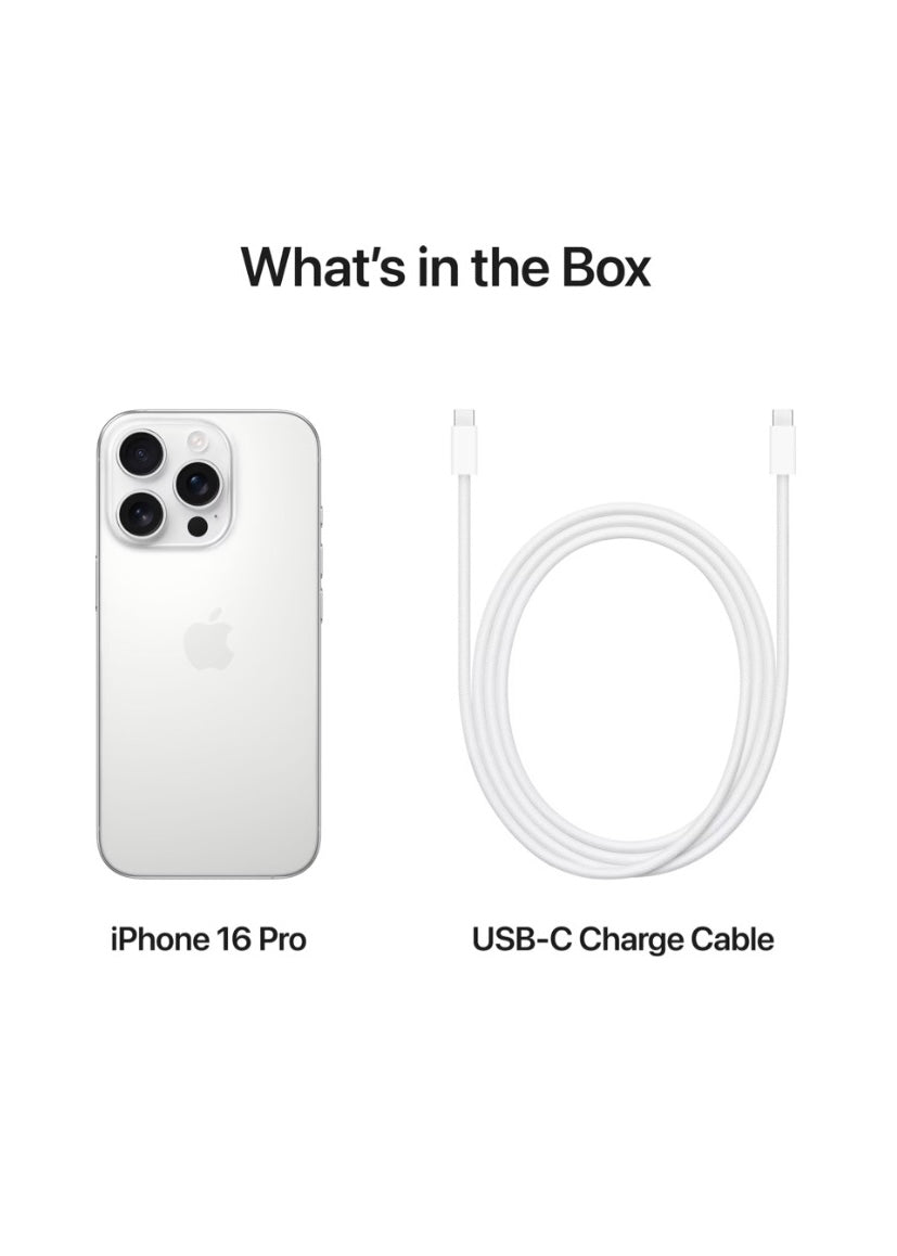 Apple iPhone 16 Pro Silver, Dual SIM