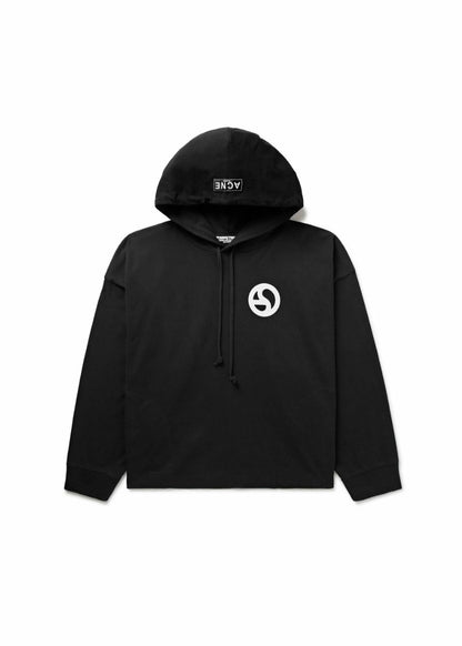 Acne Studios Graphic-Print Cotton Hoodie