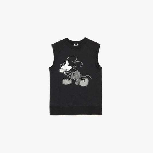 NUMBER NINE  Black Mickey Mouse OG SS01 Cotton Tank Top