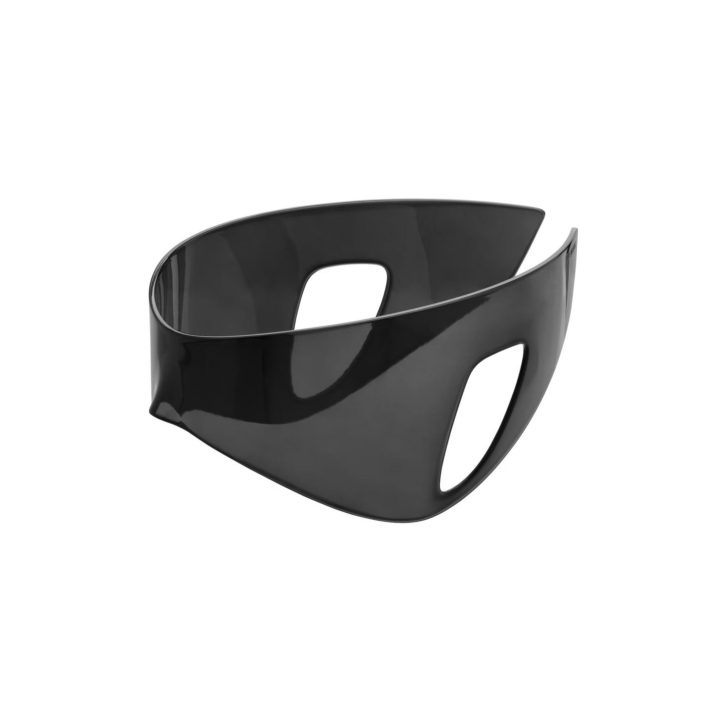 Balenciaga 24/7 Mask Sunglasses in Black