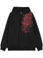 Y-3 x Japanese Football Association Flame-Print Hoodie