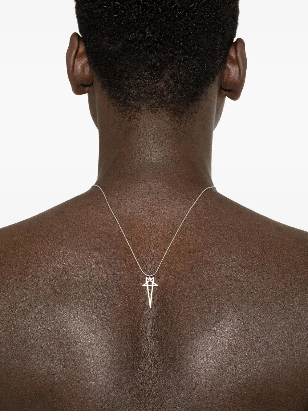 Rick Owens Pentagram Halskette