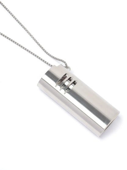Rick Owens Lighter Holder charm necklace