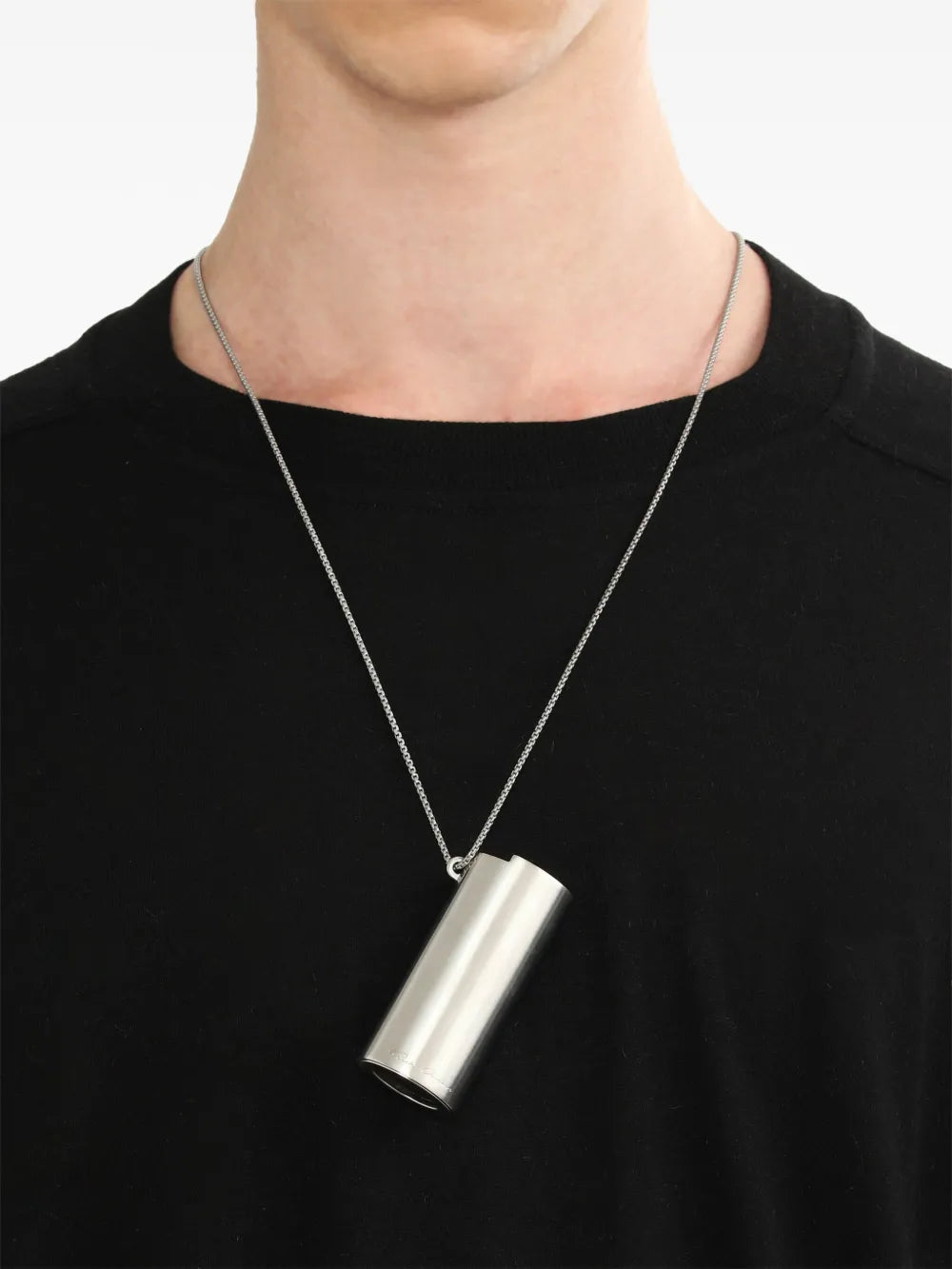 Rick Owens Lighter Holder charm necklace