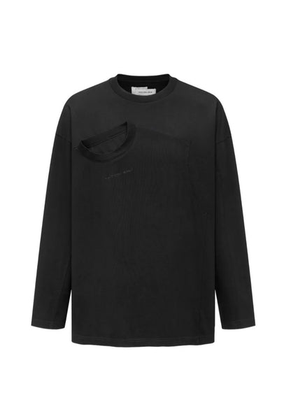 Feng Chen Alexander Wang Cutout Long-Sleeve T-shirt