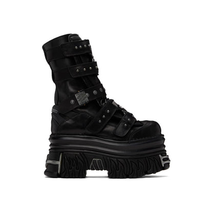 VETEMENTS Black New Rock Edition Gamer Boots