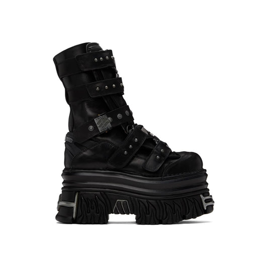 VETEMENTS Black New Rock Edition Gamer Boots