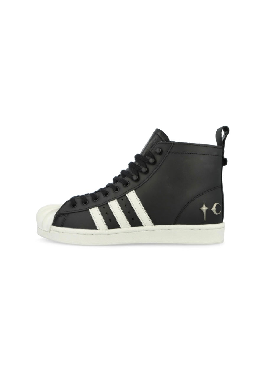 ADIDAS X THUG CLUB SUPERSTAR SNEAKER LUXE CORE BLACK