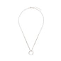 MM6 MAISON MARGIELA Minimal Logo Ring Pendant Necklace