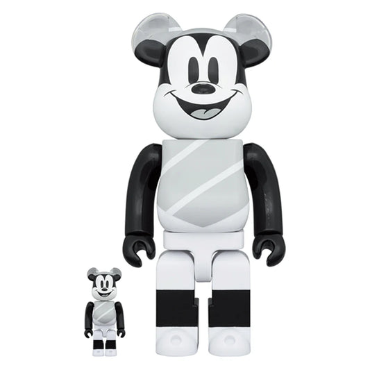 Bearbrick hat and poncho Mickey 100% & 400%