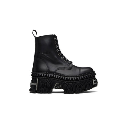VETEMENTS Black New Rock Edition Combat Boots