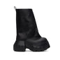 RICK OWENS Black Porterville Flared Mega Tractor Boots