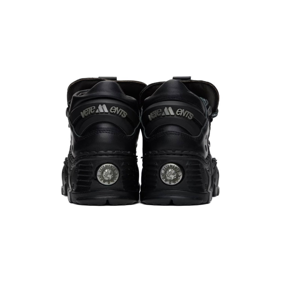 VETEMENTS Black New Rock Edition Race Boots