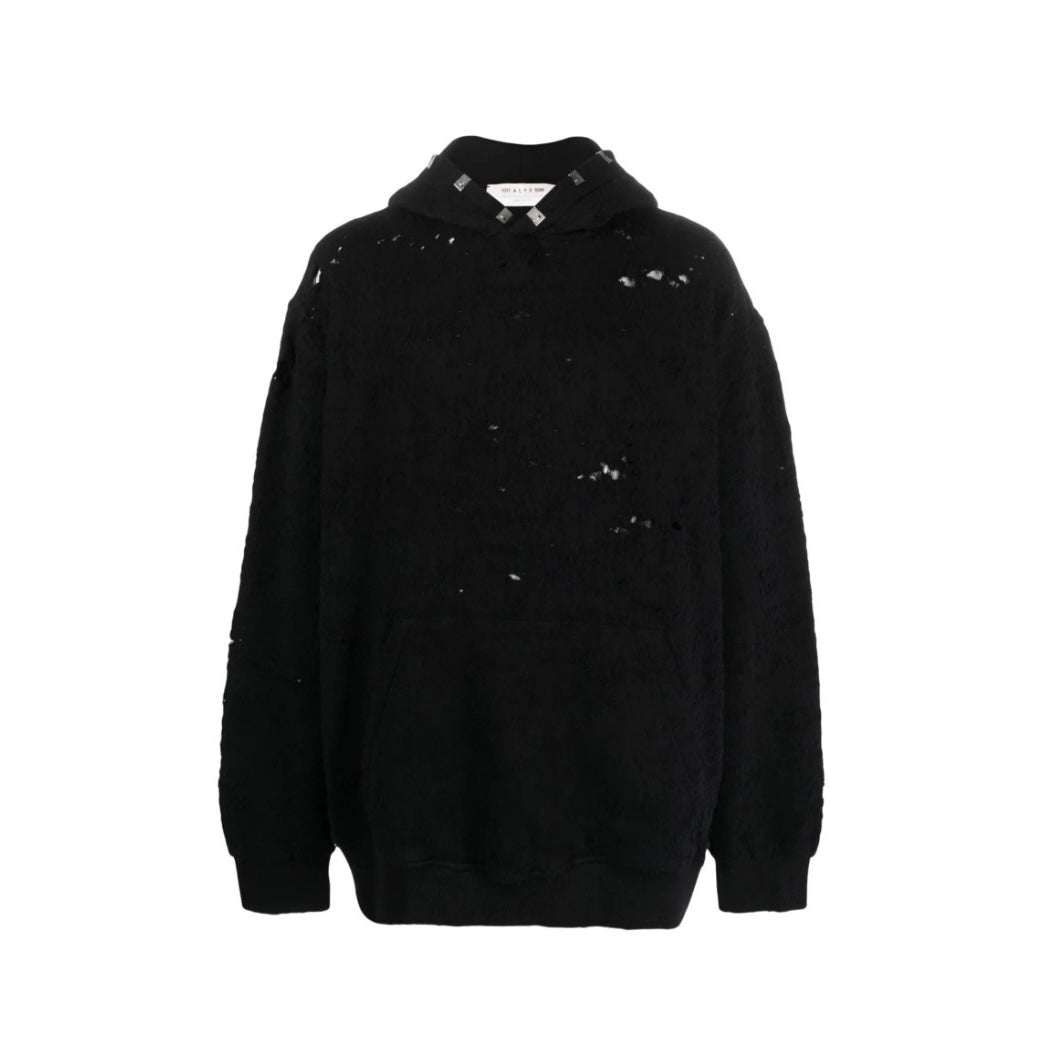 1017 ALYX 9SM distressed pullover hoodie