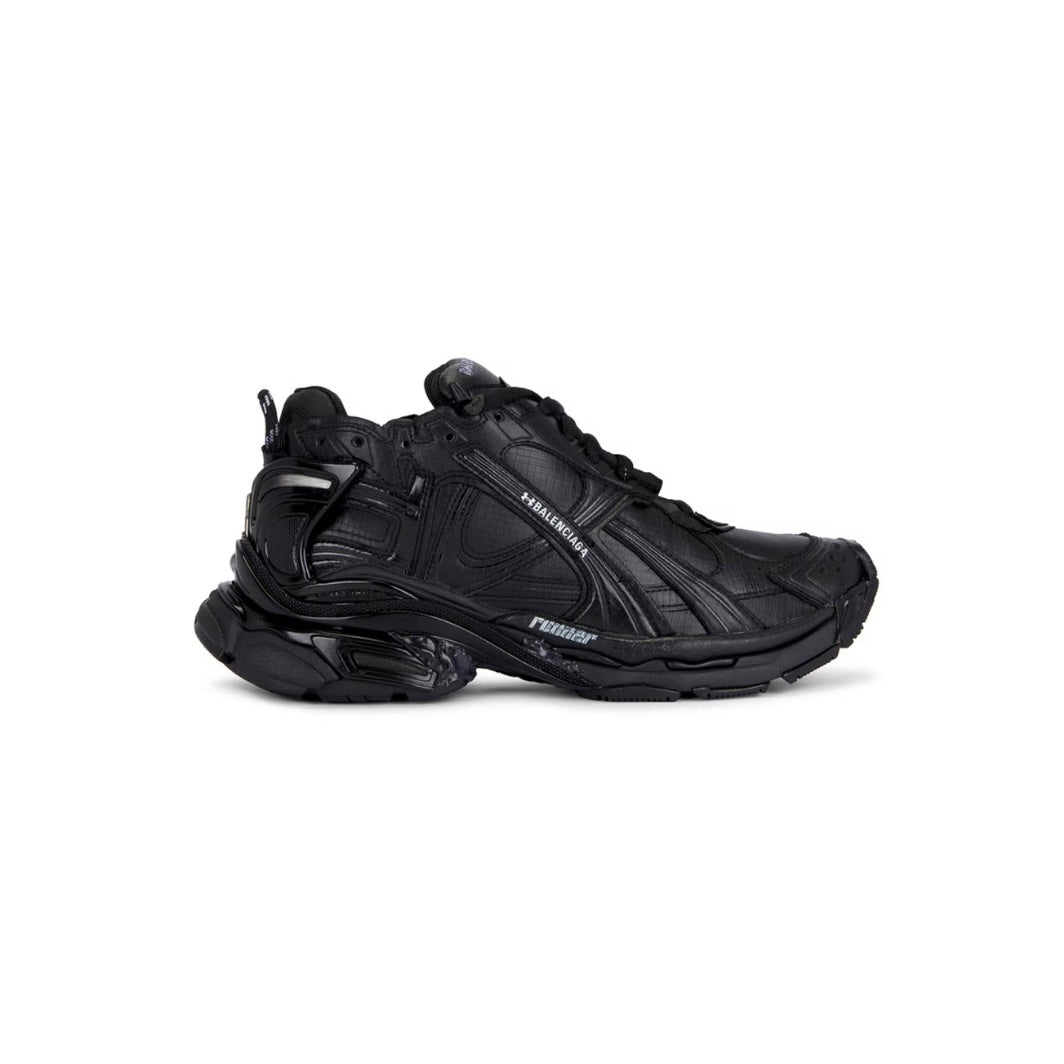 Balenciaga Black Under Armour Edition Runner Ripstop Sneakers