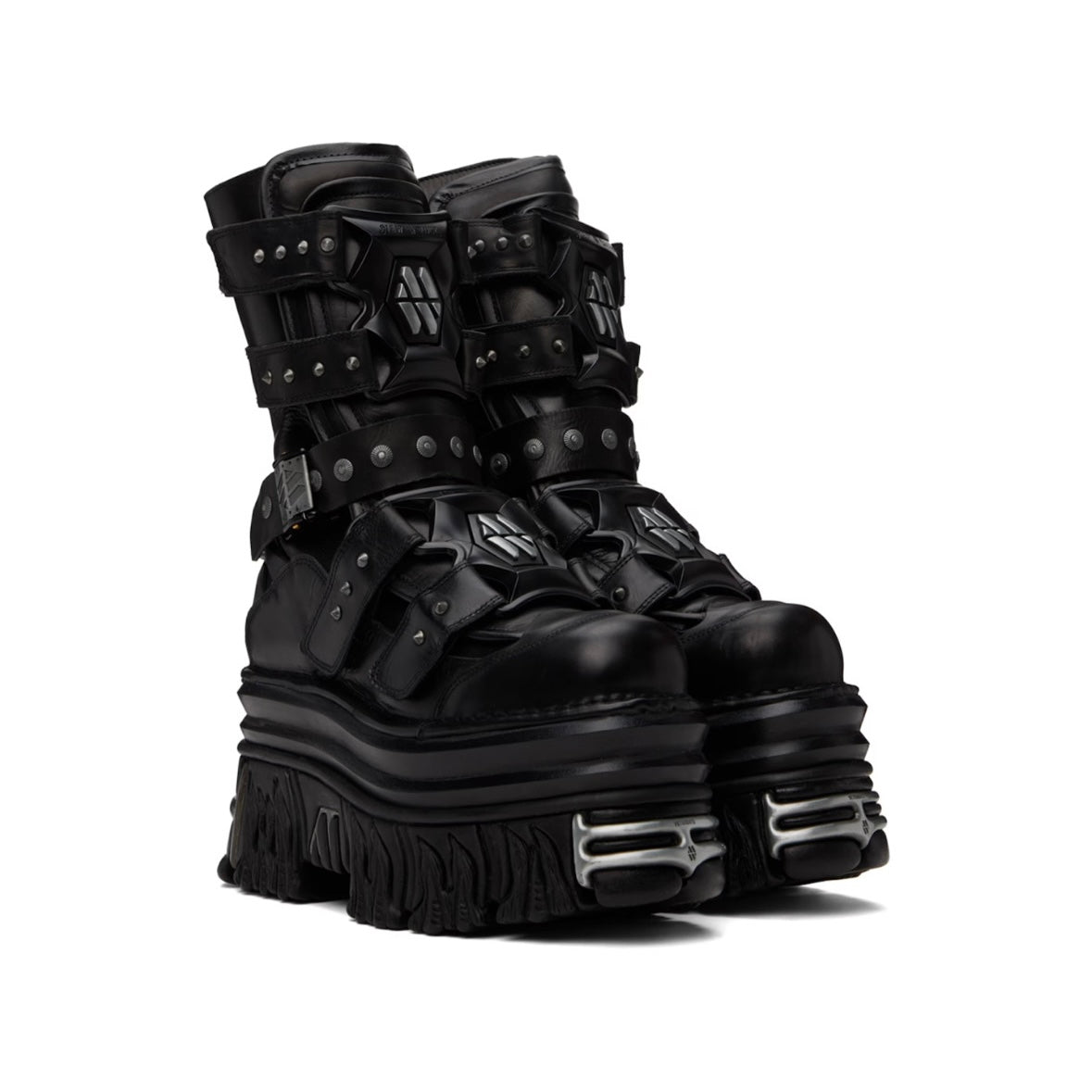 VETEMENTS Black New Rock Edition Gamer Boots
