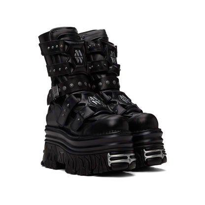 VETEMENTS Black New Rock Edition Gamer Boots