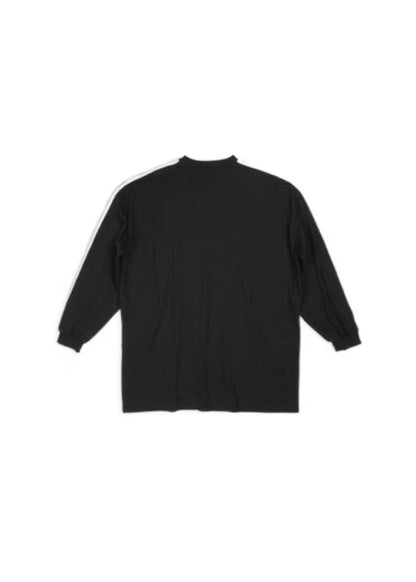 Balenciagax adidas Long Sleeve T-shirt Oversized 'Black'