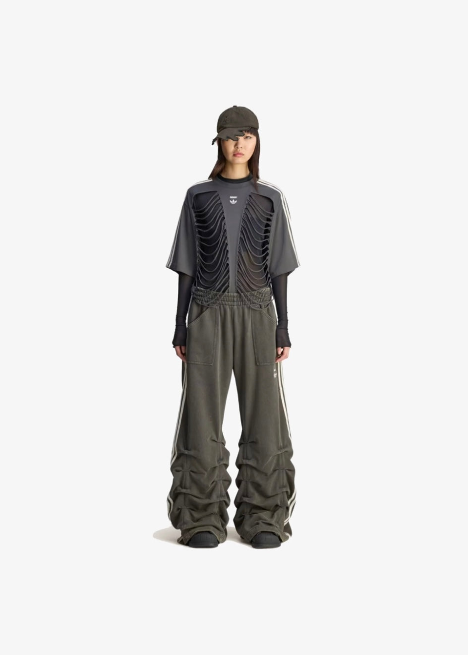 ADIDAS X AVAVAV PLEATED TRACK PANT