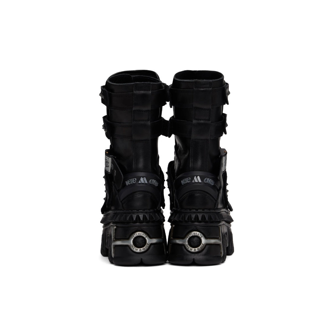 VETEMENTS Black New Rock Edition Gamer Boots