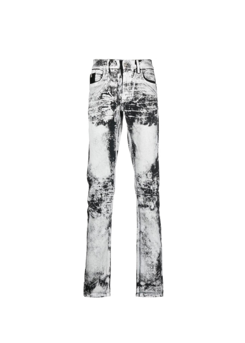 1017 ALYX 9SM treated monochrome skinny-jeans