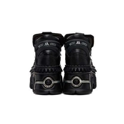 VETEMENTS Black New Rock Edition Platform Boots