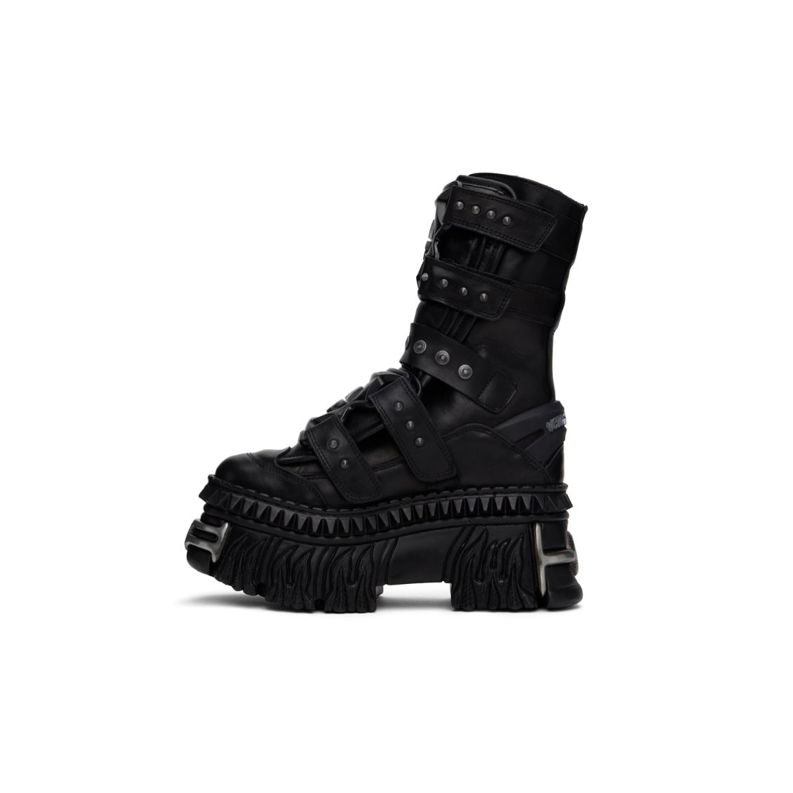 VETEMENTS Black New Rock Edition Gamer Boots