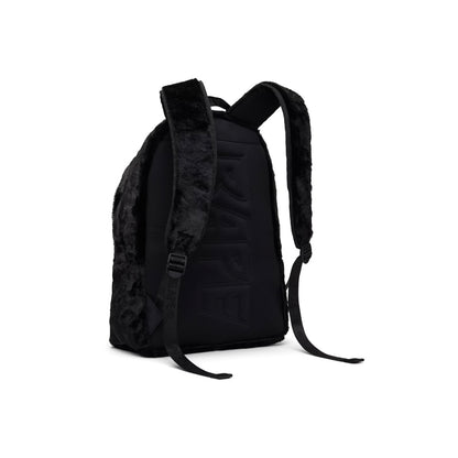 BAPE Black Shark Faux-Fur Daypack Backpack