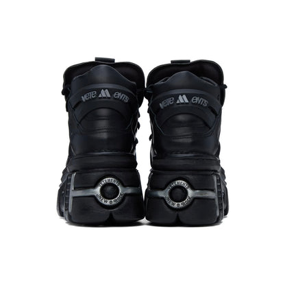 VETEMENTS Black New Rock Edition Platform Boots