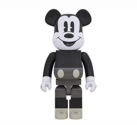 Bearbrick Mickey Mouse 2020 1000% B&W Ver.