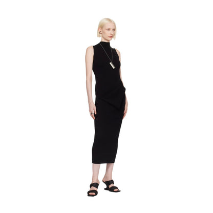 RICK OWENS Silver Porterville Lighter Holder Charm Necklace