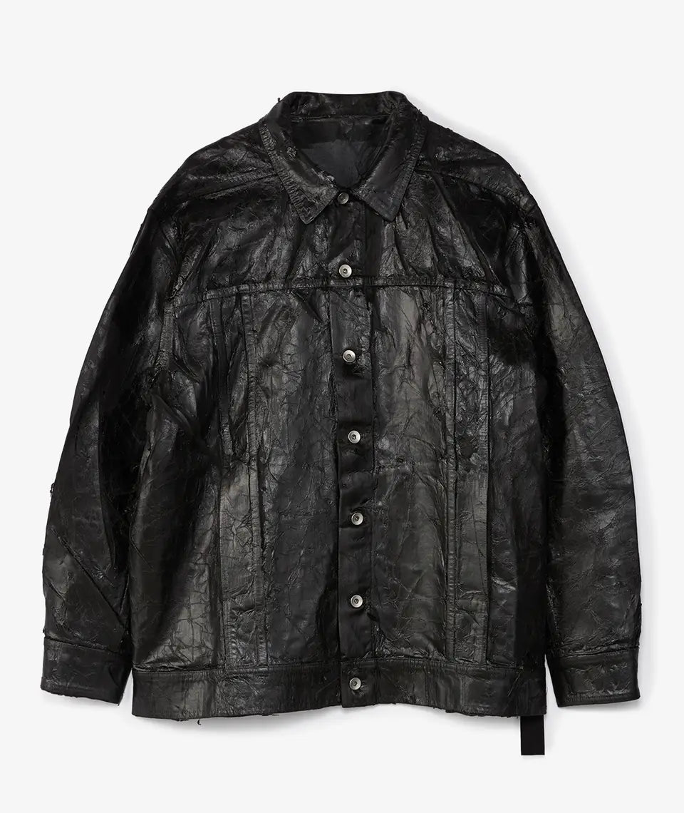 Rick Owens Jumbo Worker Jacket - Black DRKSHDW