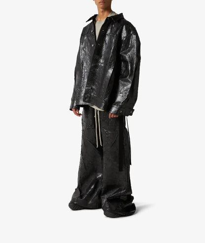 Rick Owens Jumbo Worker Jacket - Black DRKSHDW