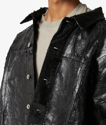 Rick Owens Jumbo Worker Jacket - Black DRKSHDW