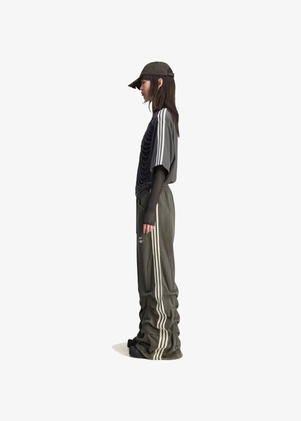ADIDAS X AVAVAV PLEATED TRACK PANT