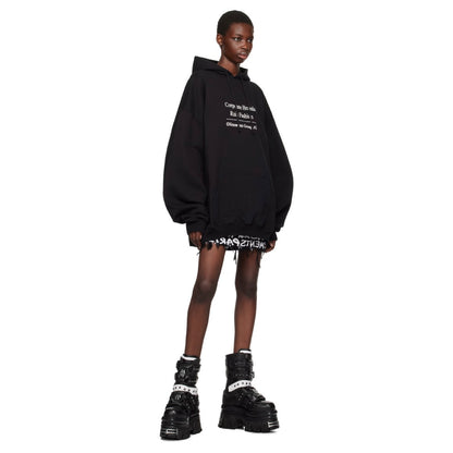 VETEMENTS Black & White New Rock Edition Gamer Boots