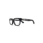 Chrome Hearts Plate Frame Irregular Shape Eyeglass Frames Unisex Black