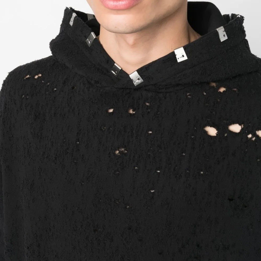 1017 ALYX 9SM distressed pullover hoodie