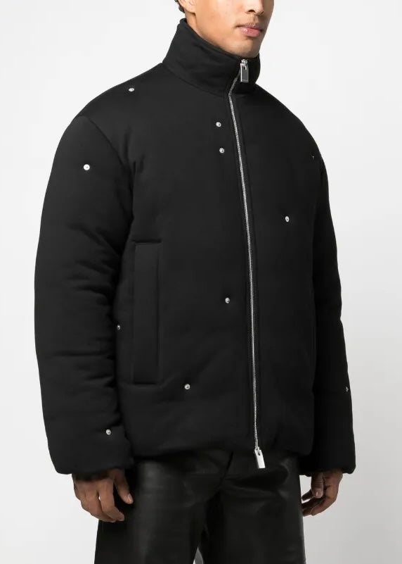 1017 ALYX 9SM padded stud-detail jacket