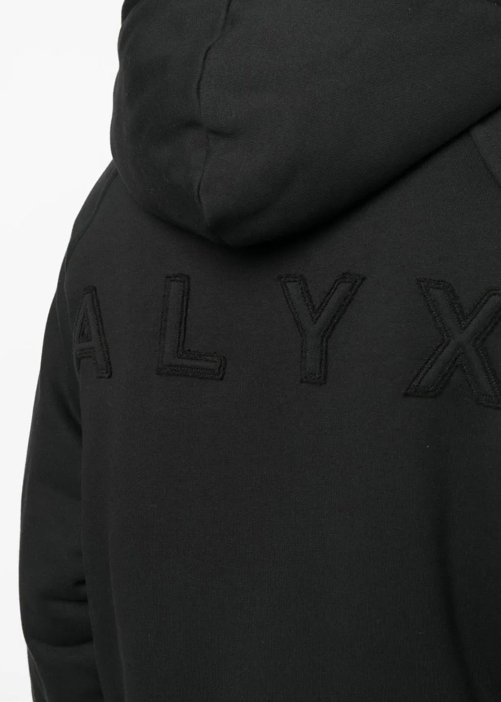 1017 ALYX 9SM logo-embroidered hooded bomber jacket