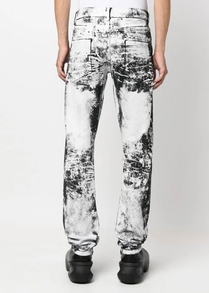 1017 ALYX 9SM treated monochrome skinny-jeans