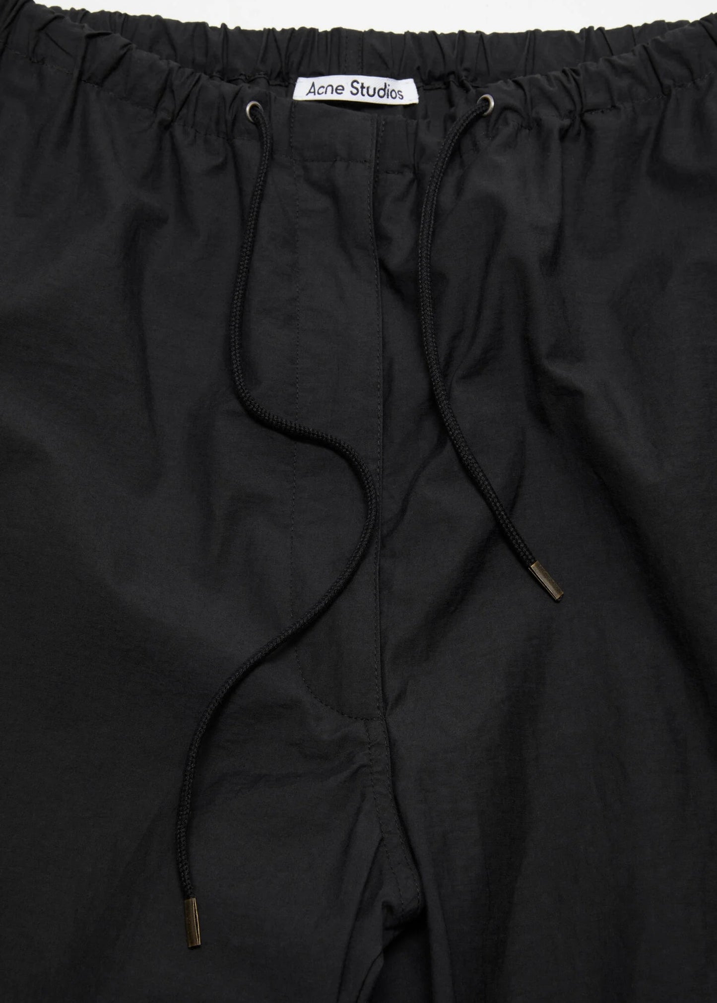 RELAXED FIT TROUSERS Black