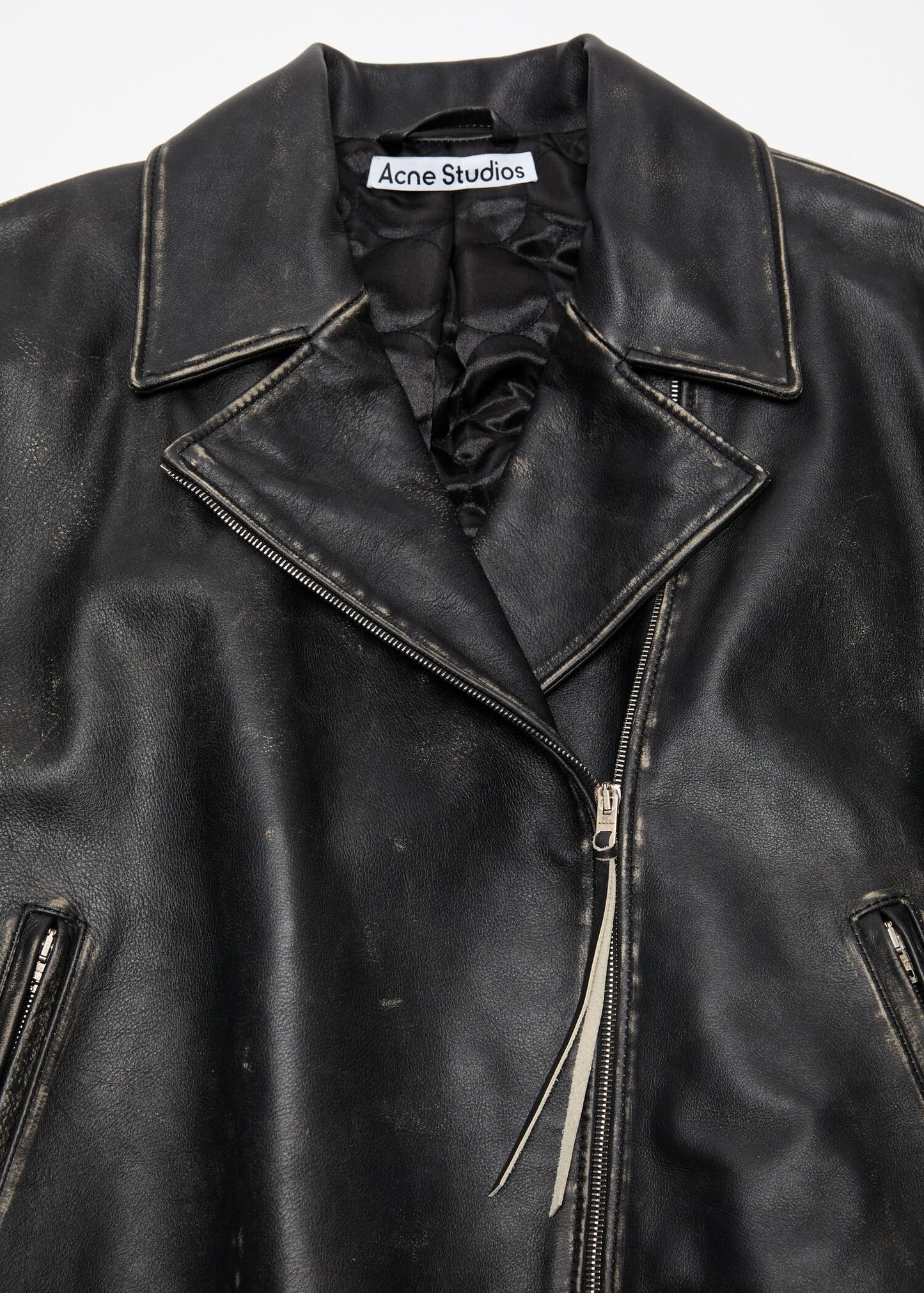 Acne Studios LEATHER JACKET Black